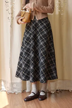 A Line Maxi Skirt for Women