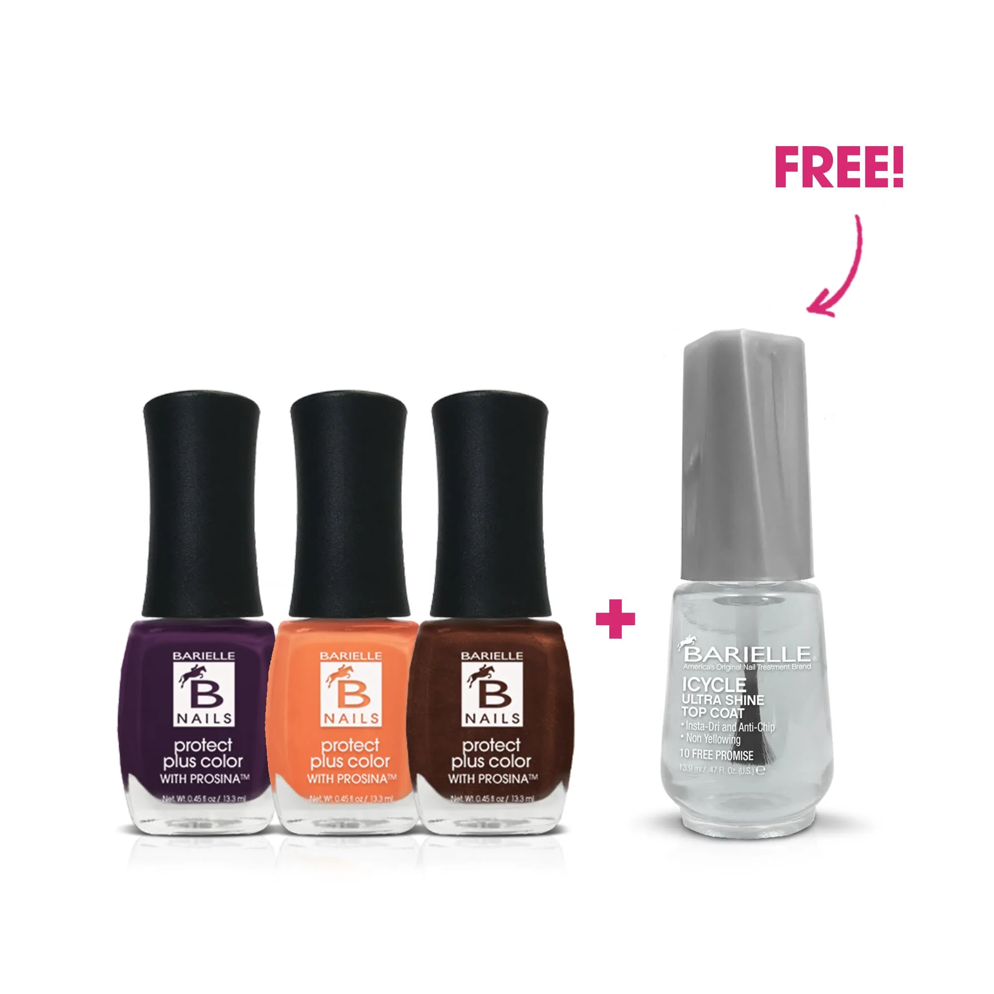 Barielle Fall Fantasy Set with FREE Icycle Top Coat