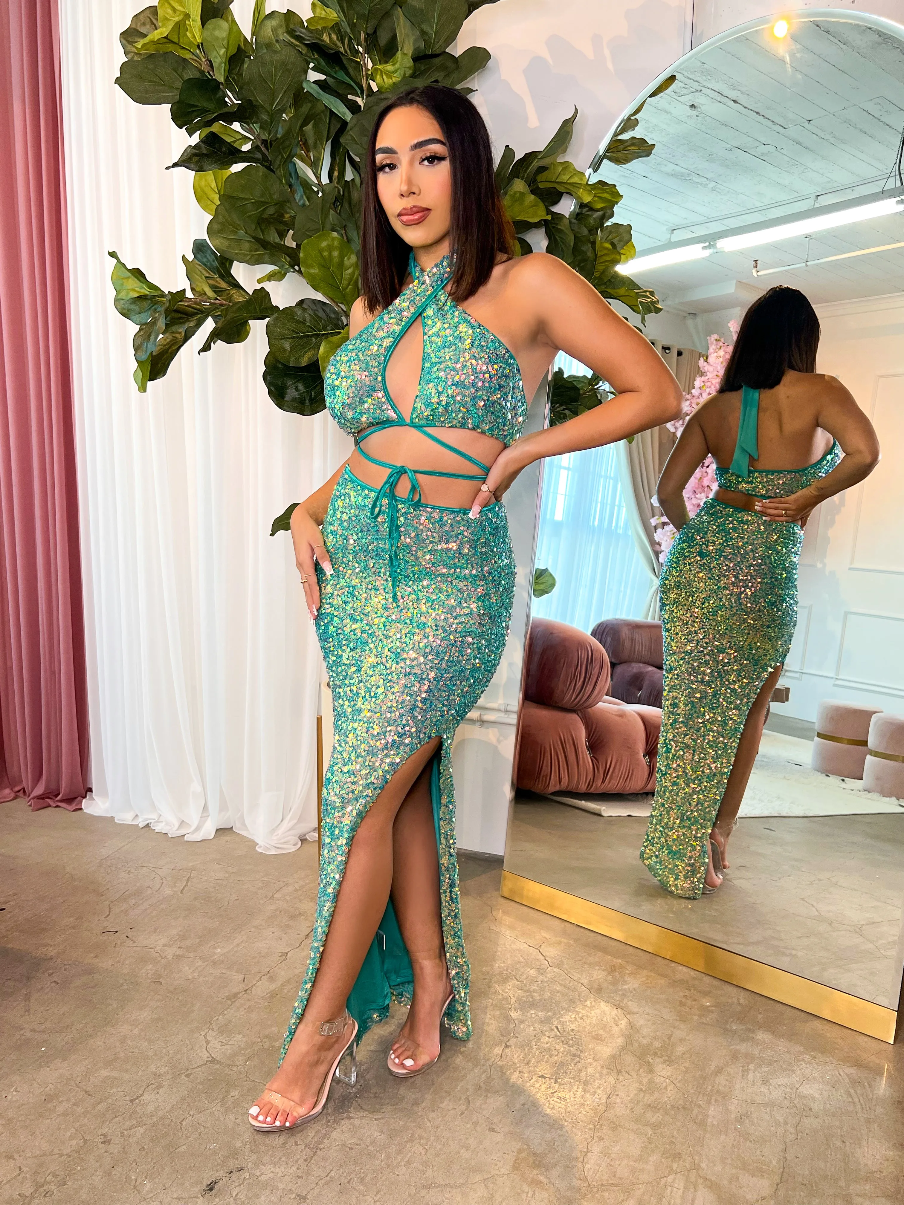 Brandy 2 Piece (Green)