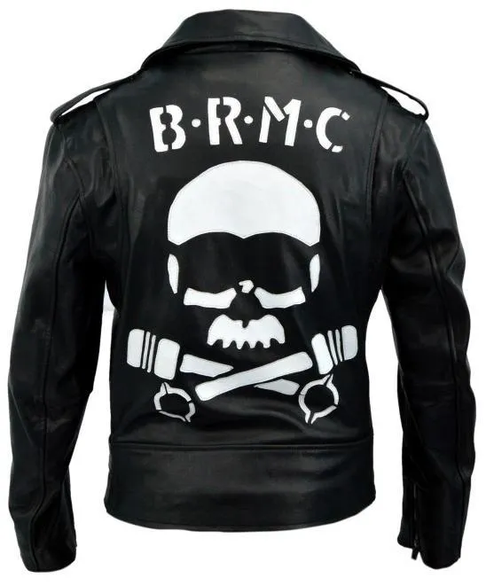 Brmc Black Rebels Motorcycle Club Leather Jacket