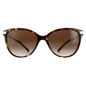 Burberry Sunglasses BE4216 300213 Dark Havana With Gold Detailing Brown Gradient