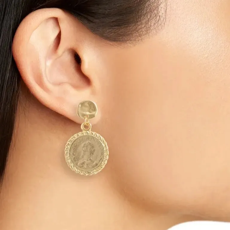 Coin Earrings