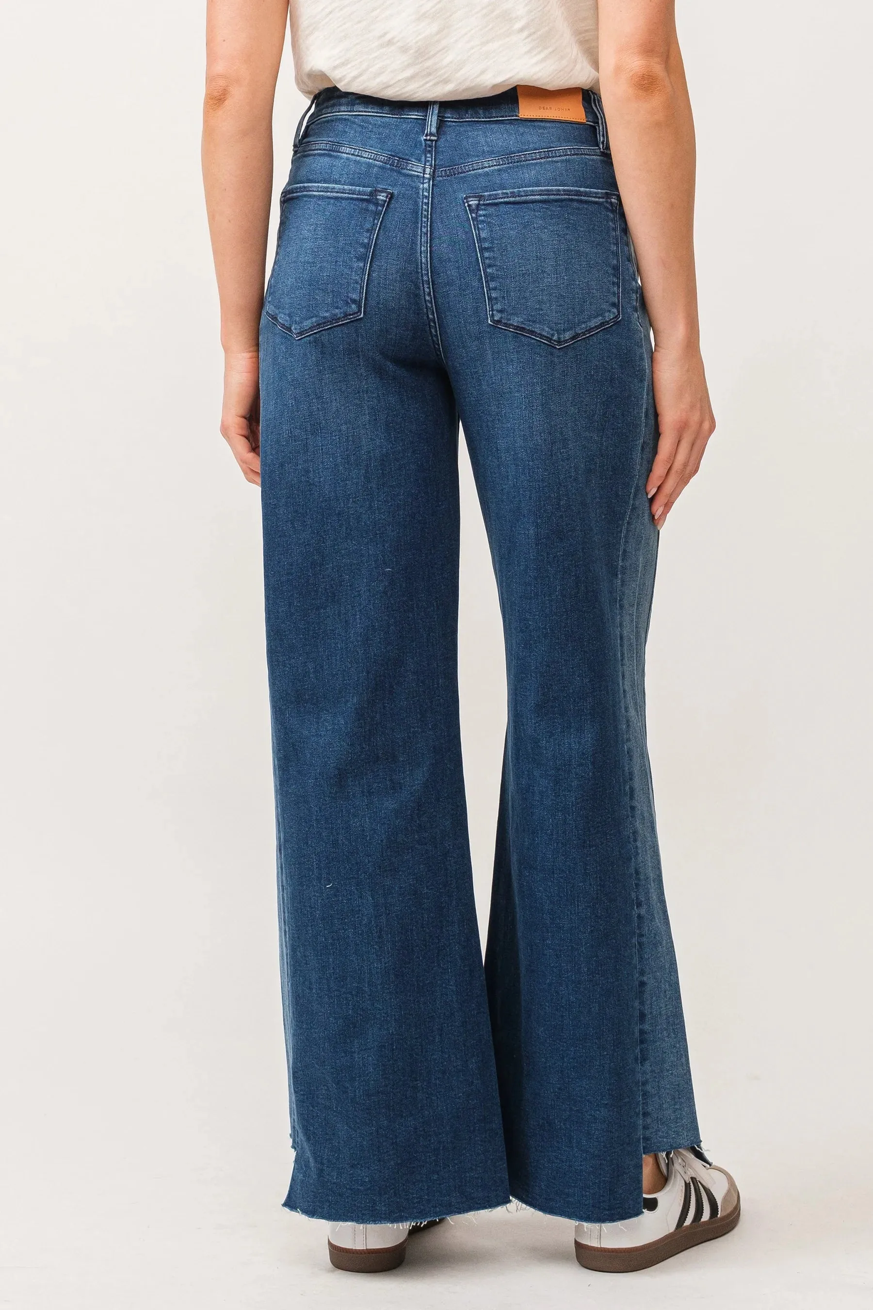 Dear John Fiona High Rise Wide Leg in Artic Blue