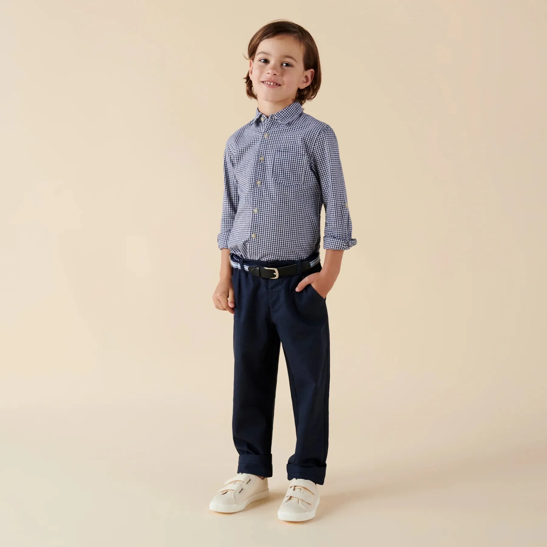 Designer Kidz Finley Linen Pant