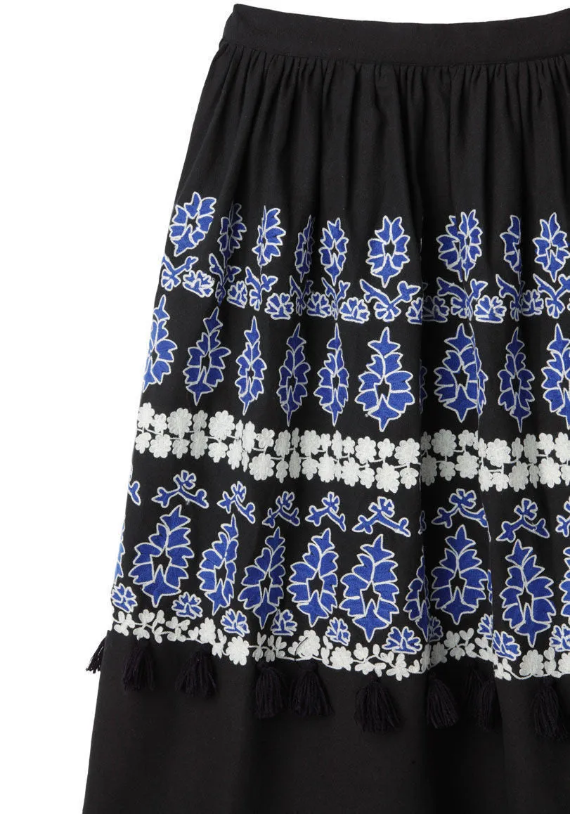 Embroidered Skirt