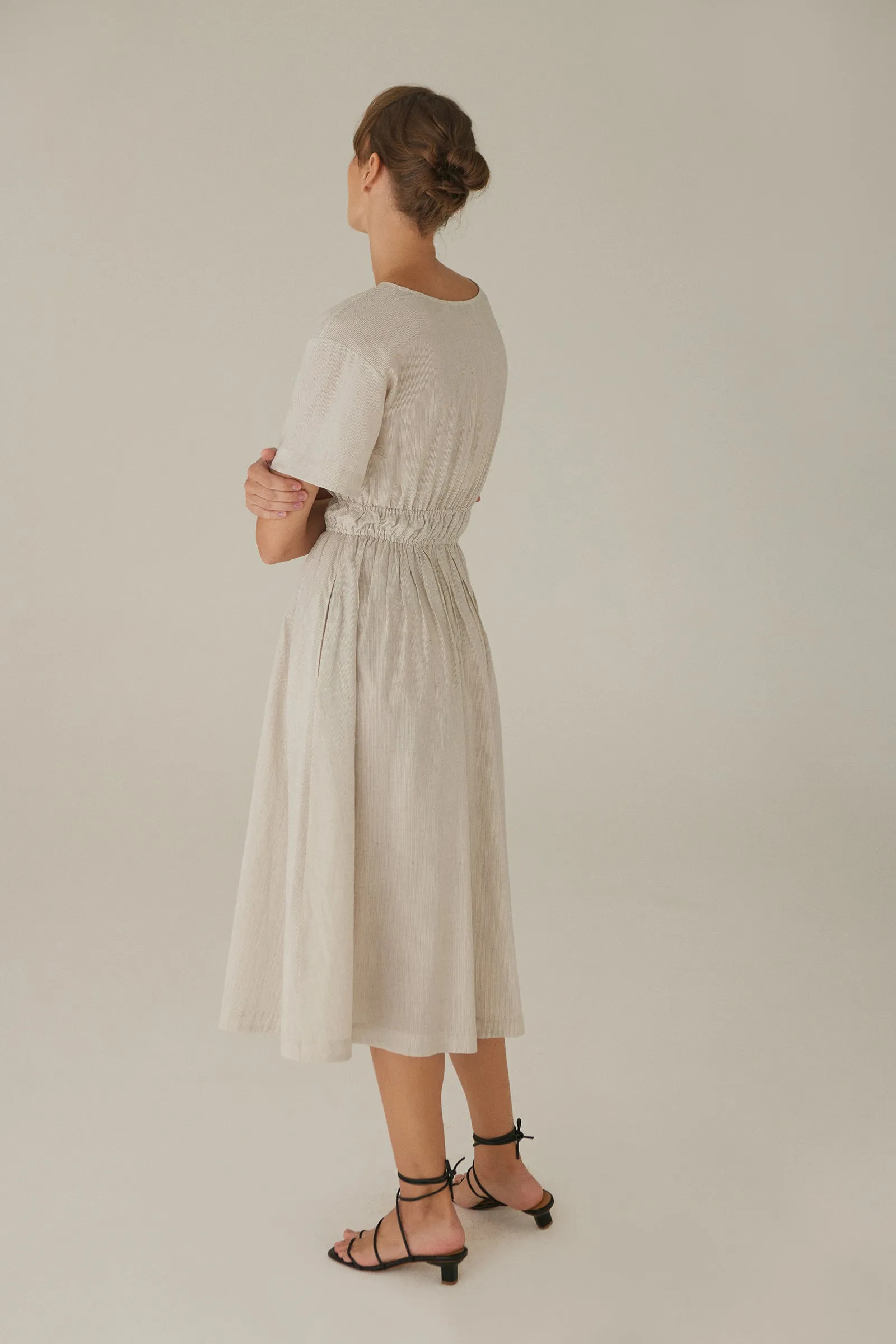 Ferris Dress -- Cotton Linen