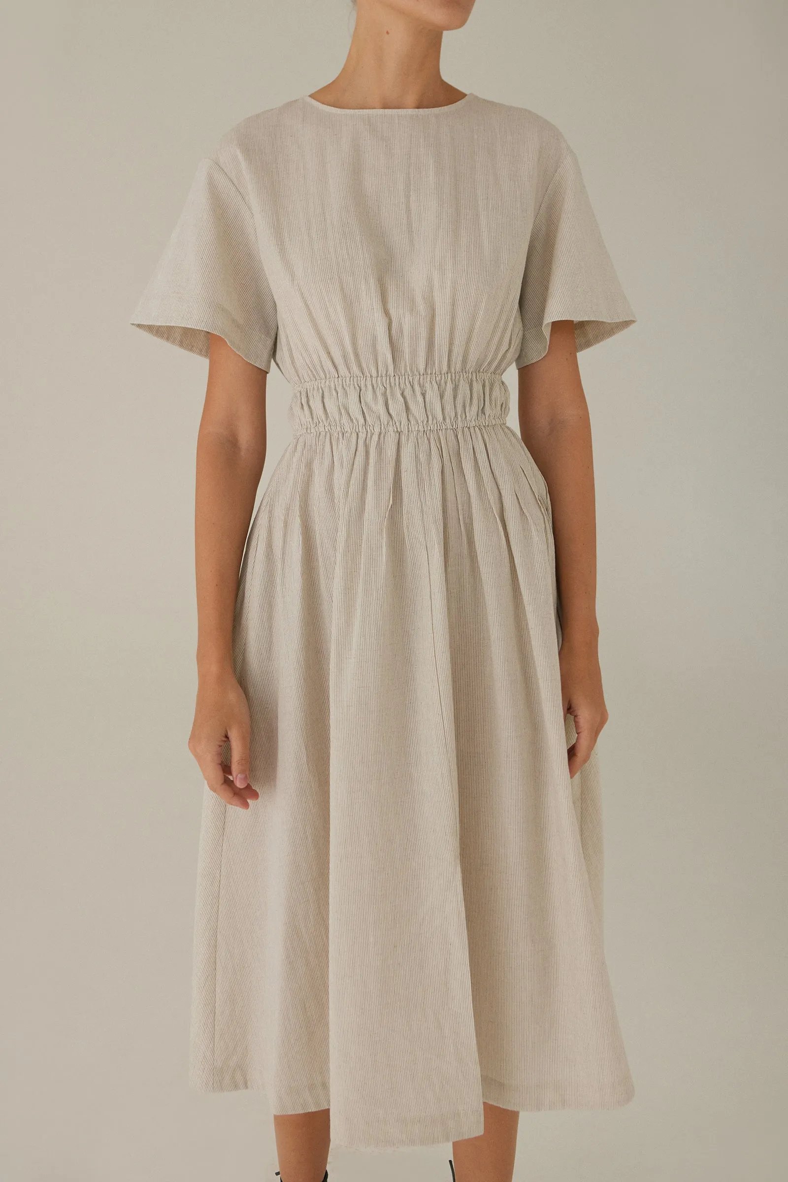 Ferris Dress -- Cotton Linen