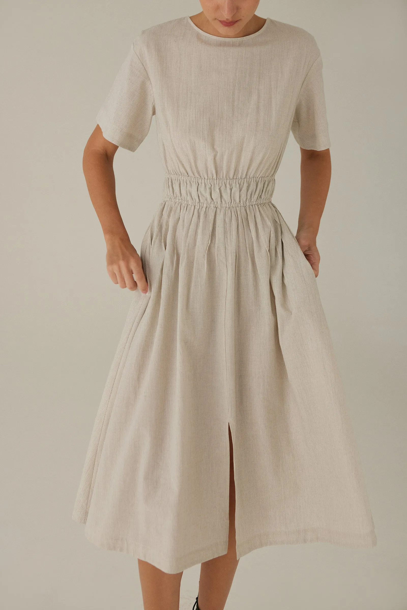 Ferris Dress -- Cotton Linen