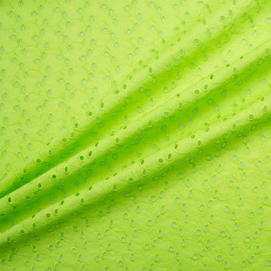 Green Cotton Embroidery