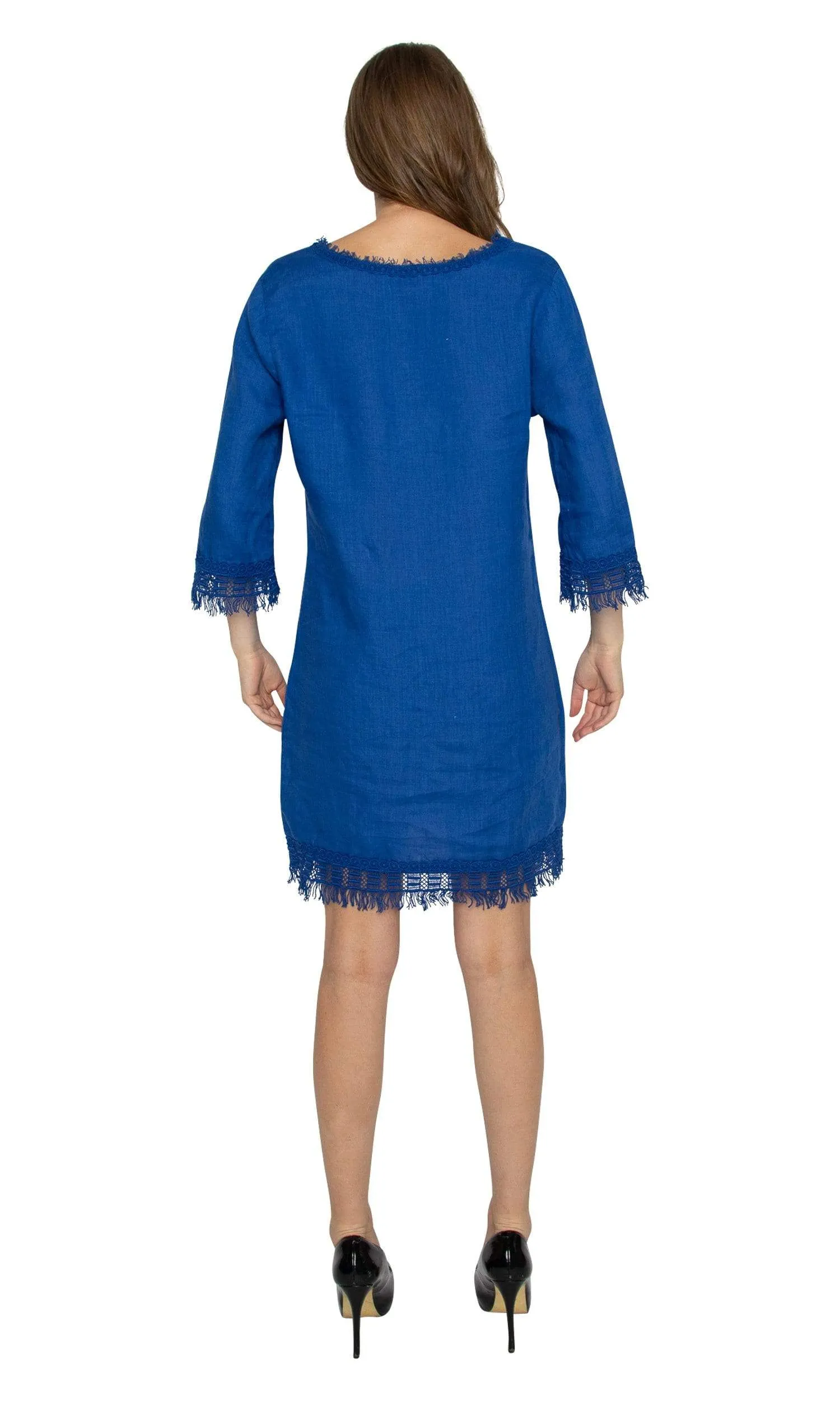 Haris Cotton Linen Contemporary Dress