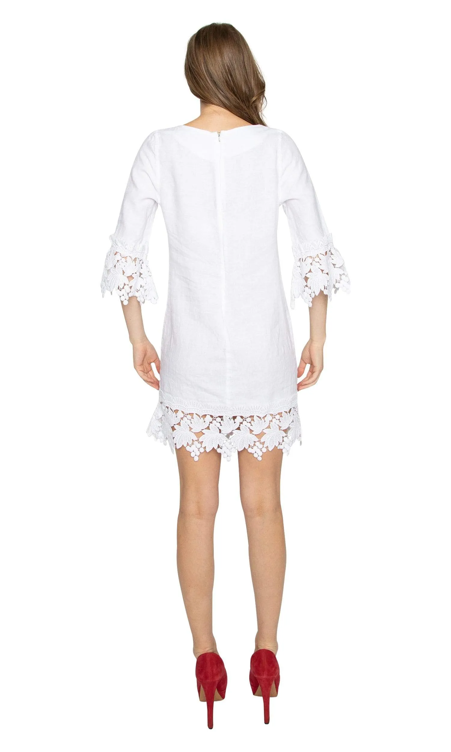 Haris Cotton Linen Vineyard Dress