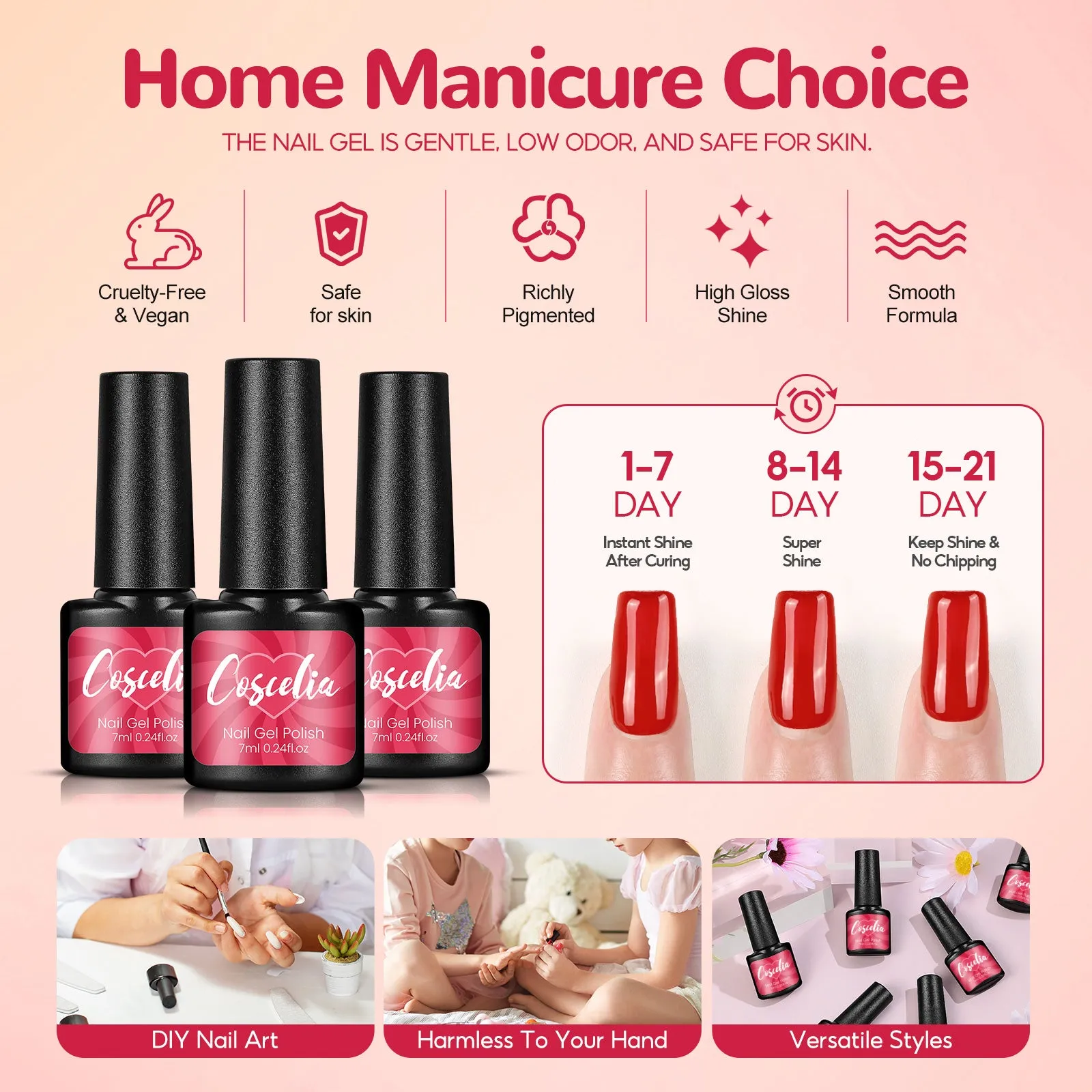 Heart ♥ | 12 Colors 7ml Gel Polish Kit