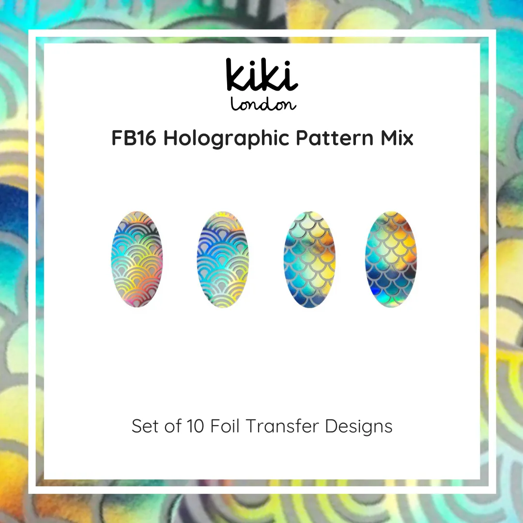 Holographic Pattern Mix - Transfer Foils