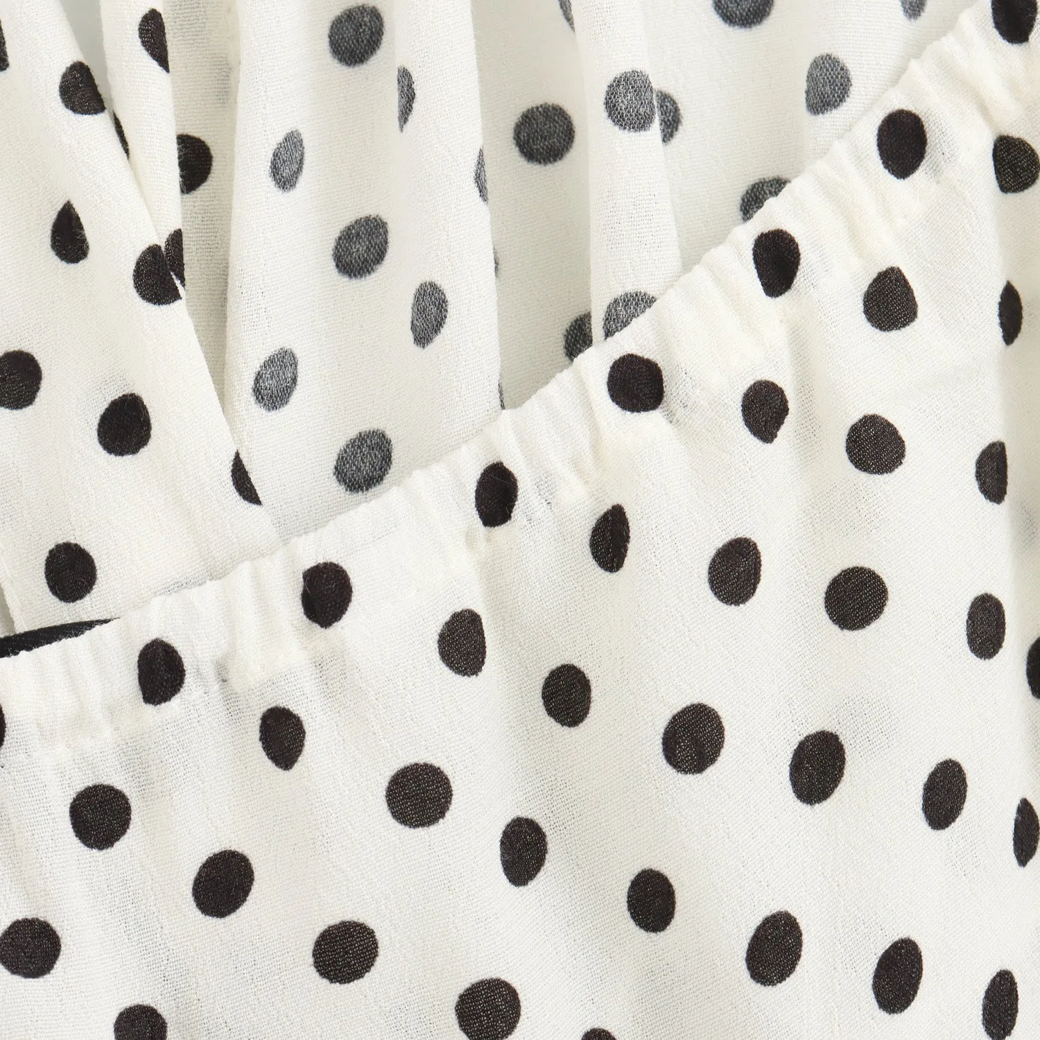 Jasmine Halter Neck Polka-Dot Dress