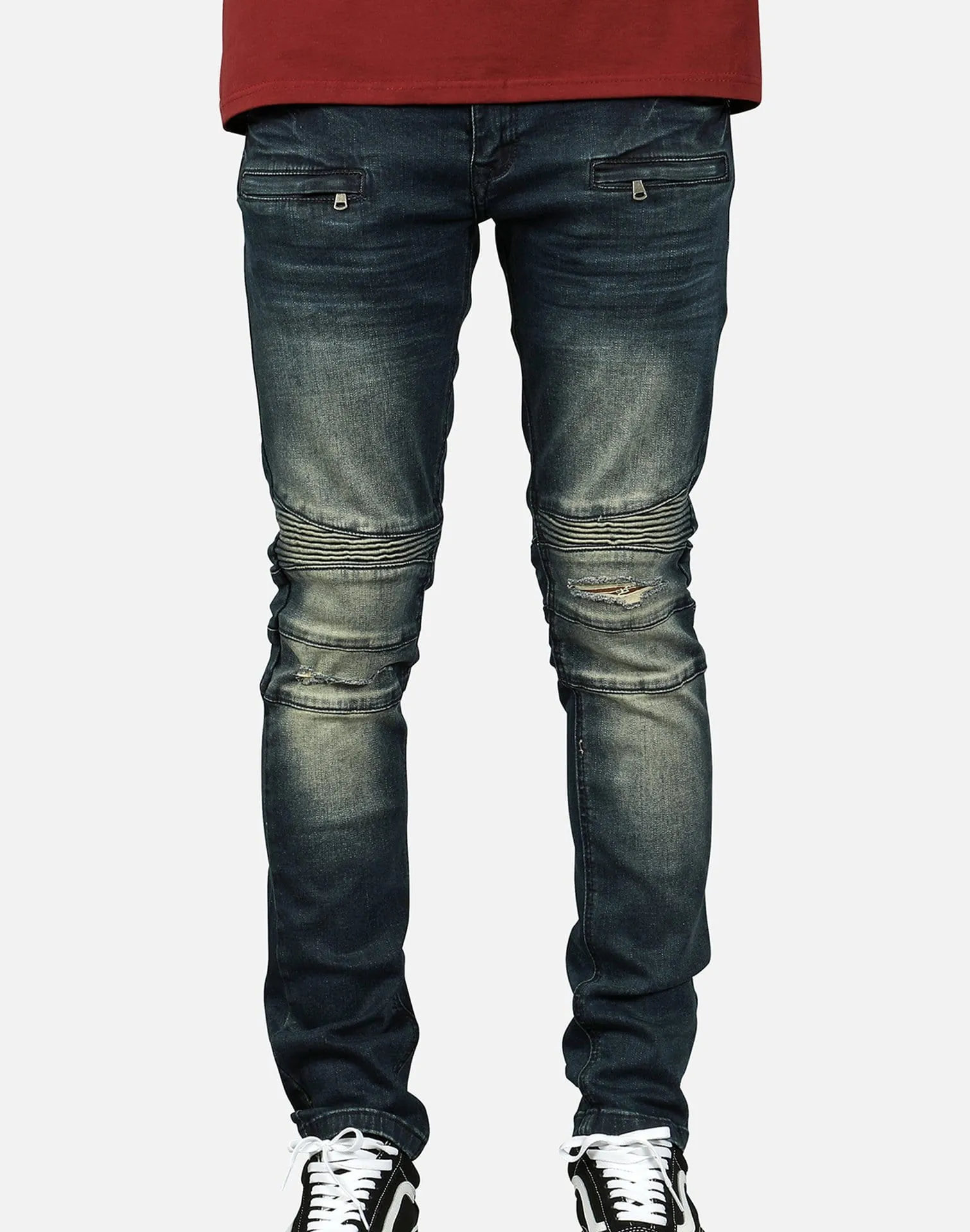 Kilogram RIPPED MOTO JEANS