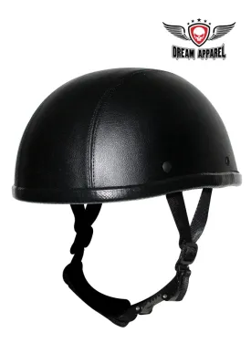 Leather Covered Eagle Style Novelty Helmet