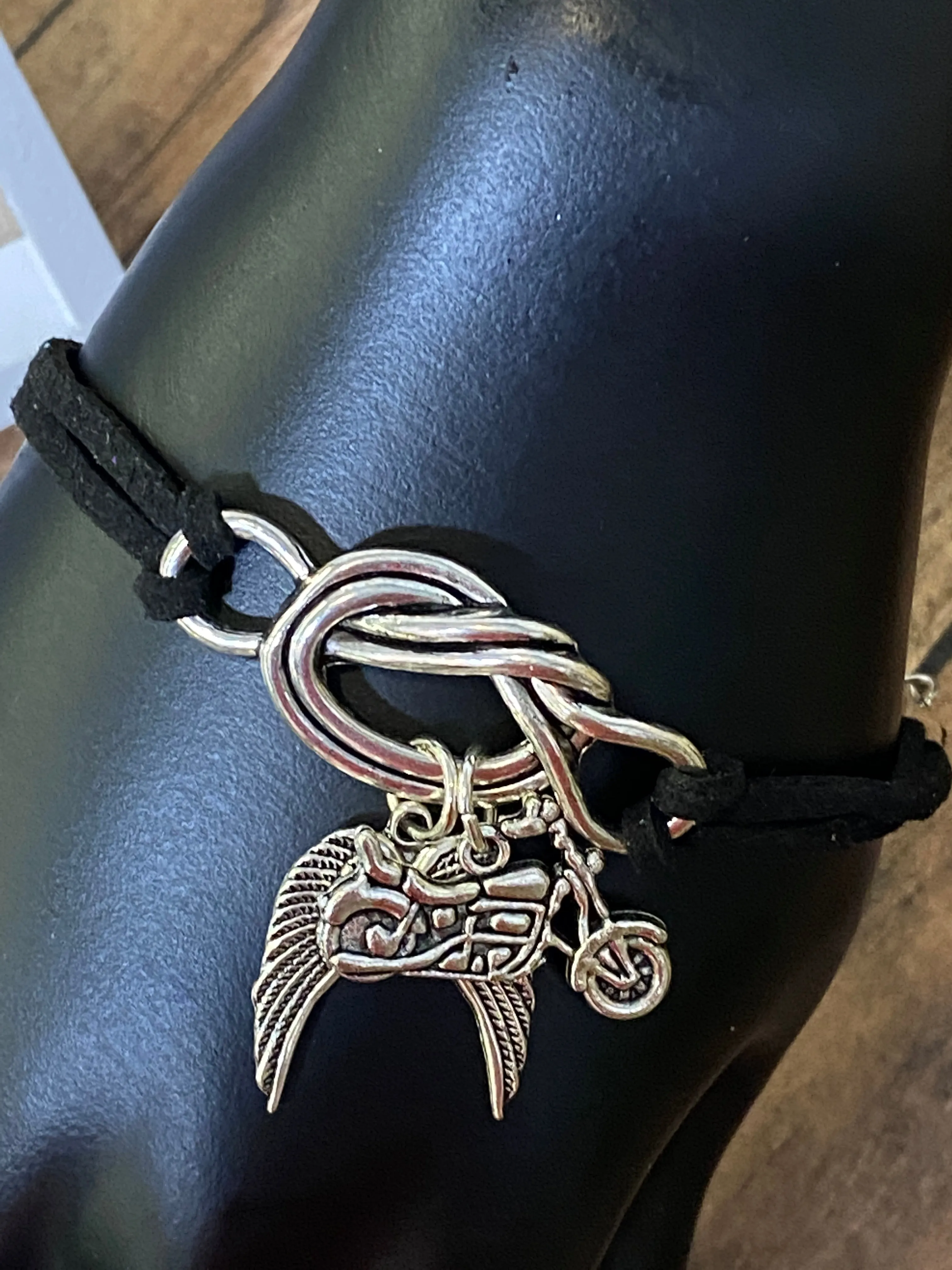 MOTORCYCLE Leather Bracelet