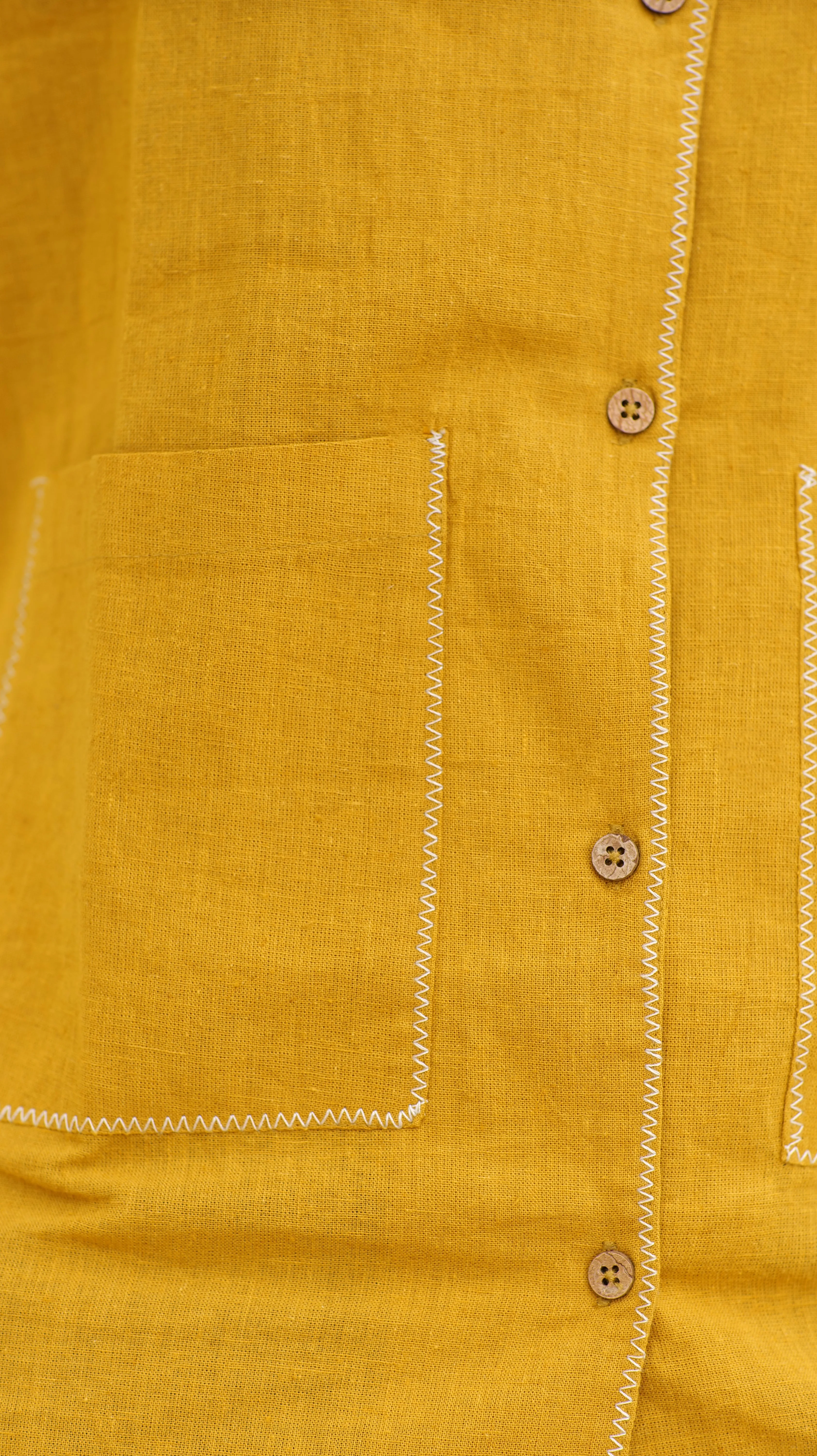 Mustard Inditrail Shirt