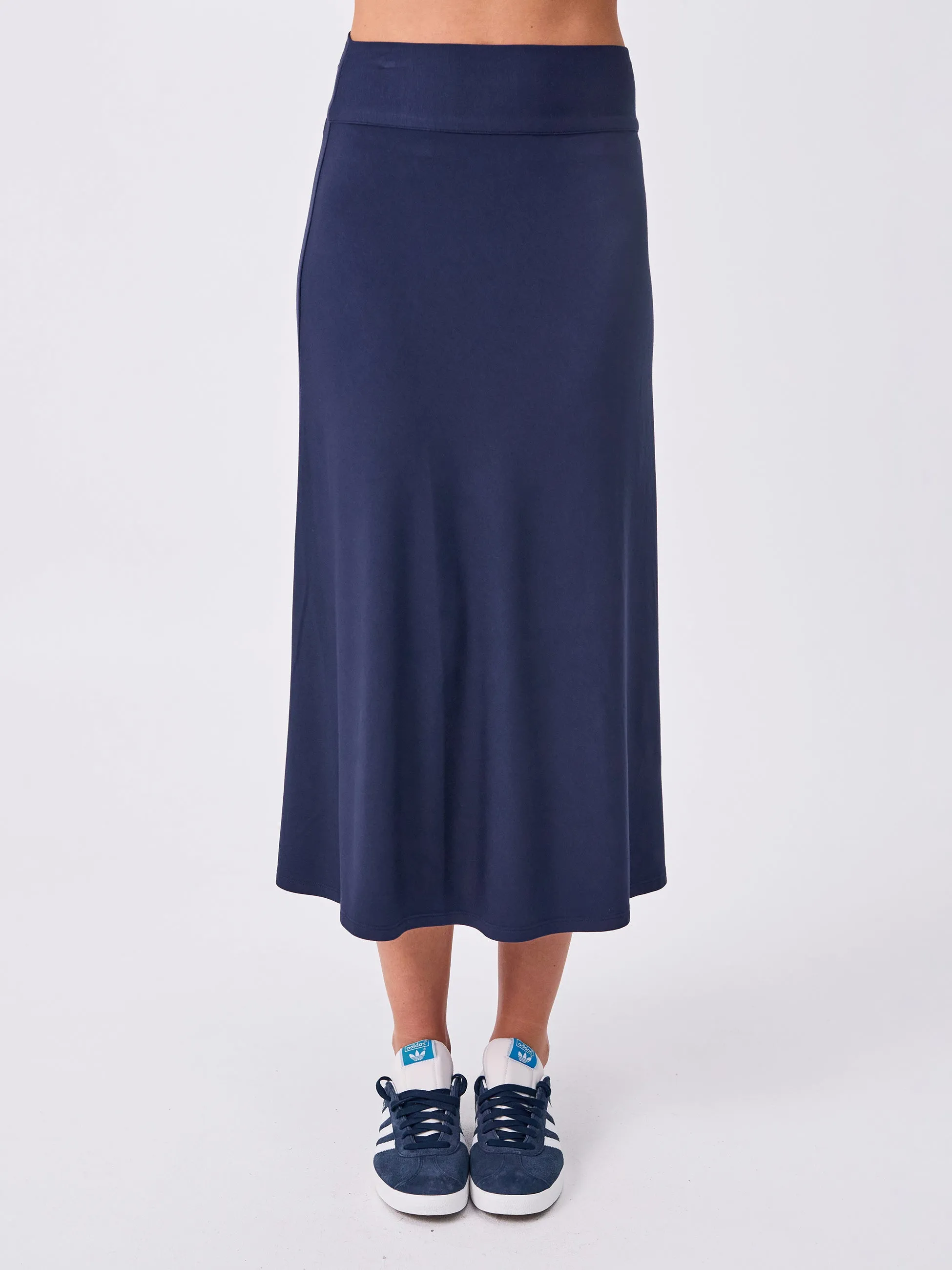 Nomad A line Skirt  - Navy