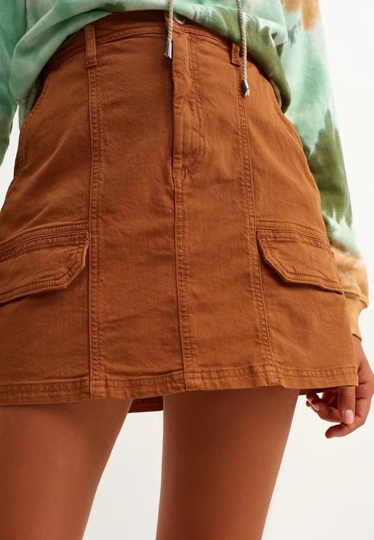 OXXO -  A-Line Pocket Mini Skirt