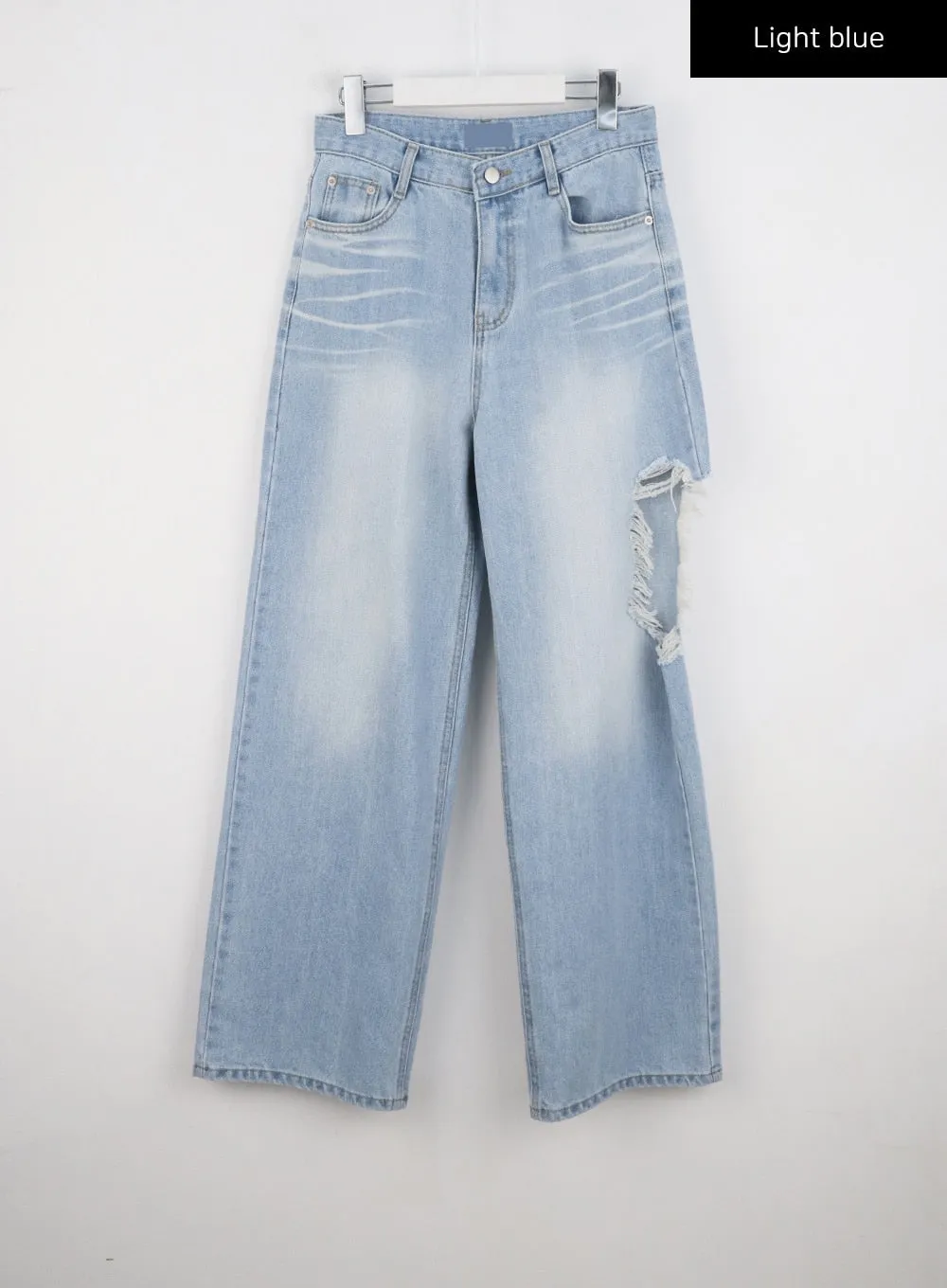 Ripped Side Jeans CL320