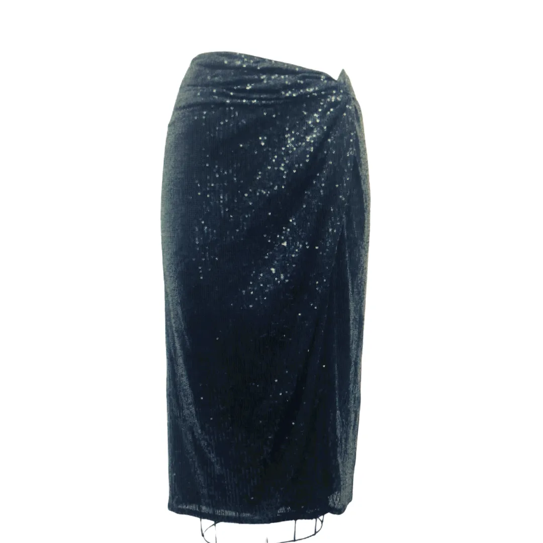 Sequin Midi Skirt