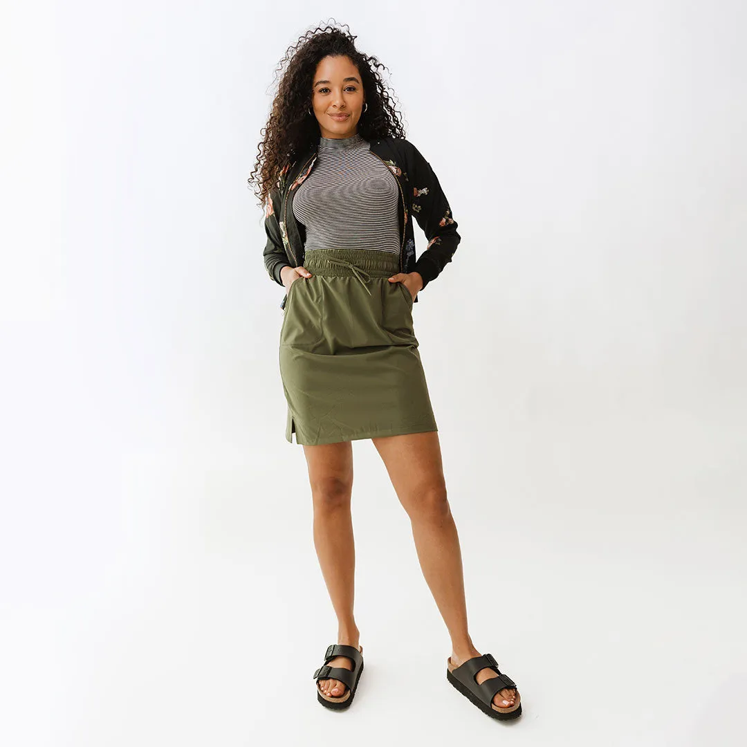 The Away Skirt, Sage