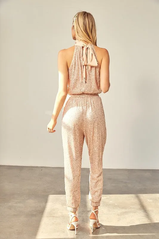 The Sheryl jumpsuit- champagne