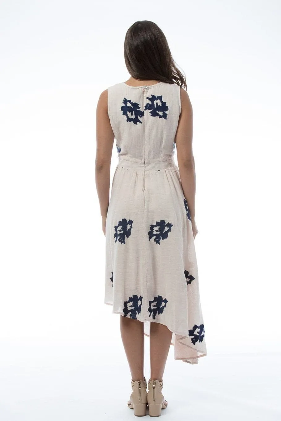 Women Rose Dress - Bernadette Dress