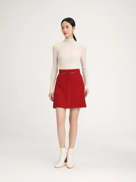 YAYING A-line Midi Skirt